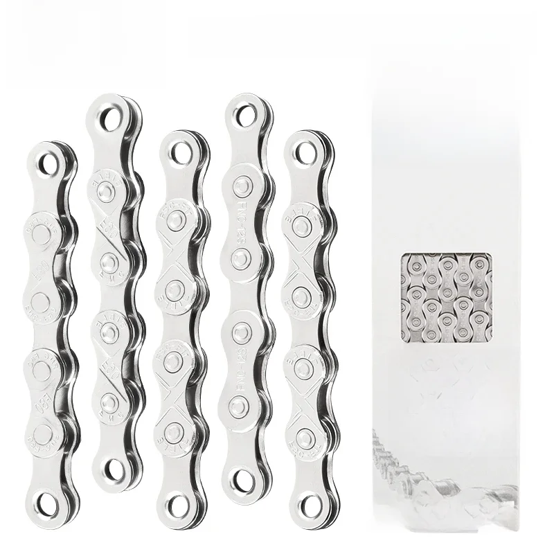 AliExpress MUQZI Bike Chain 8 9 10 11 12 Speed 116 126 Links Bicycle Chain 1/2 x 11/128 Inch 1/2 x 3/32 Inch