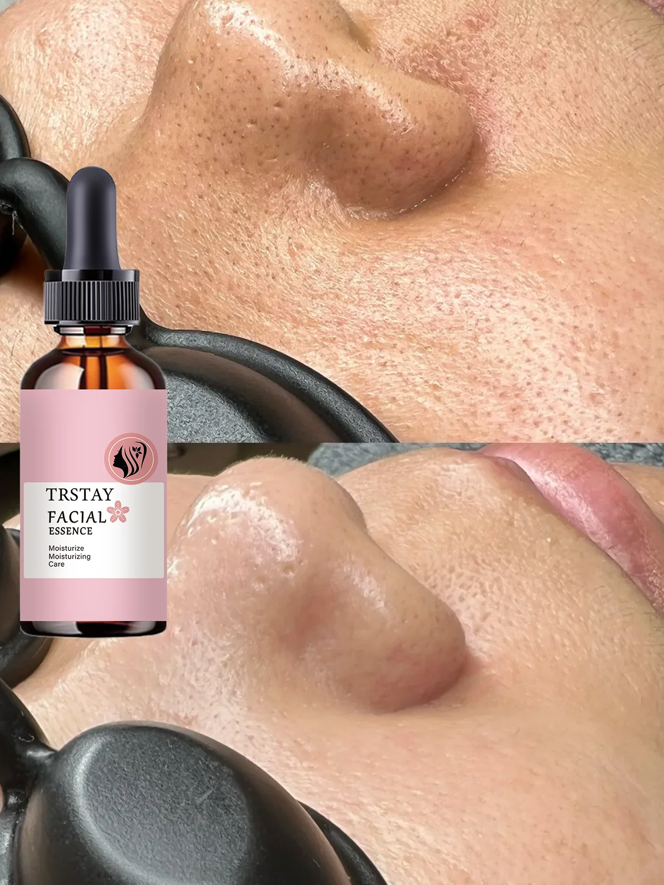 Moisturizing brightening serum for skin tone improvement hydration and firming dual effects with radiance for sagging skin care - Image 3