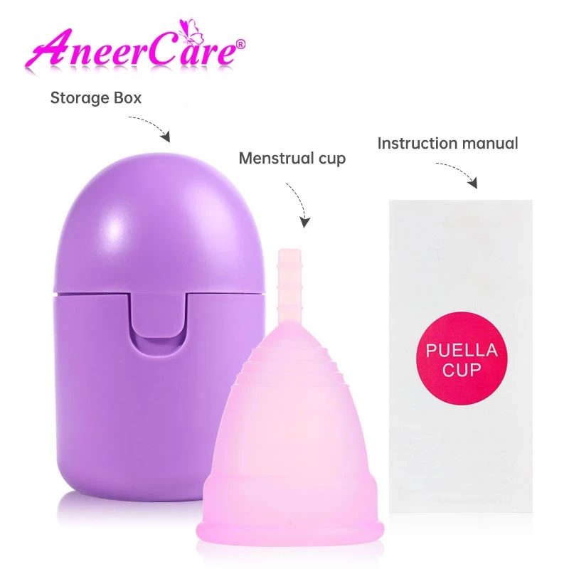 Menstrual cup sterilization kit Free shipping Reusable silicone cup Menstrual care Menstrual collection menstrual Sterilizer Cup