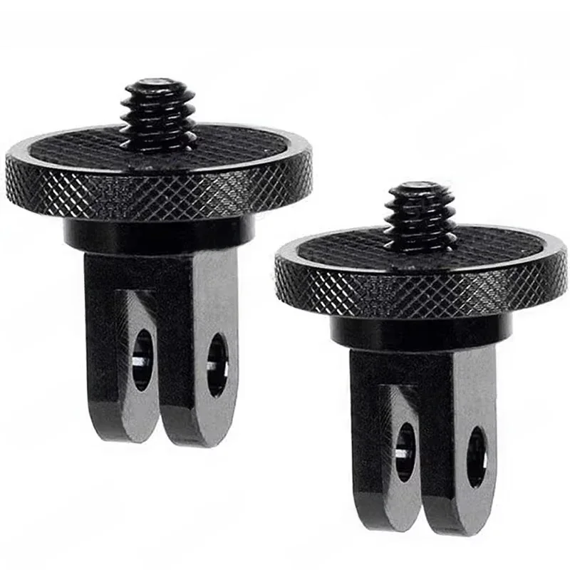 Adaptateur de trépied à vis de 1/4 pouces, support de montage rotatif à 360 degrés pour Go Pro 13 12 11 10 9 Insta 360 X5 X4 DJI OSMO 360, accessoires de caméra