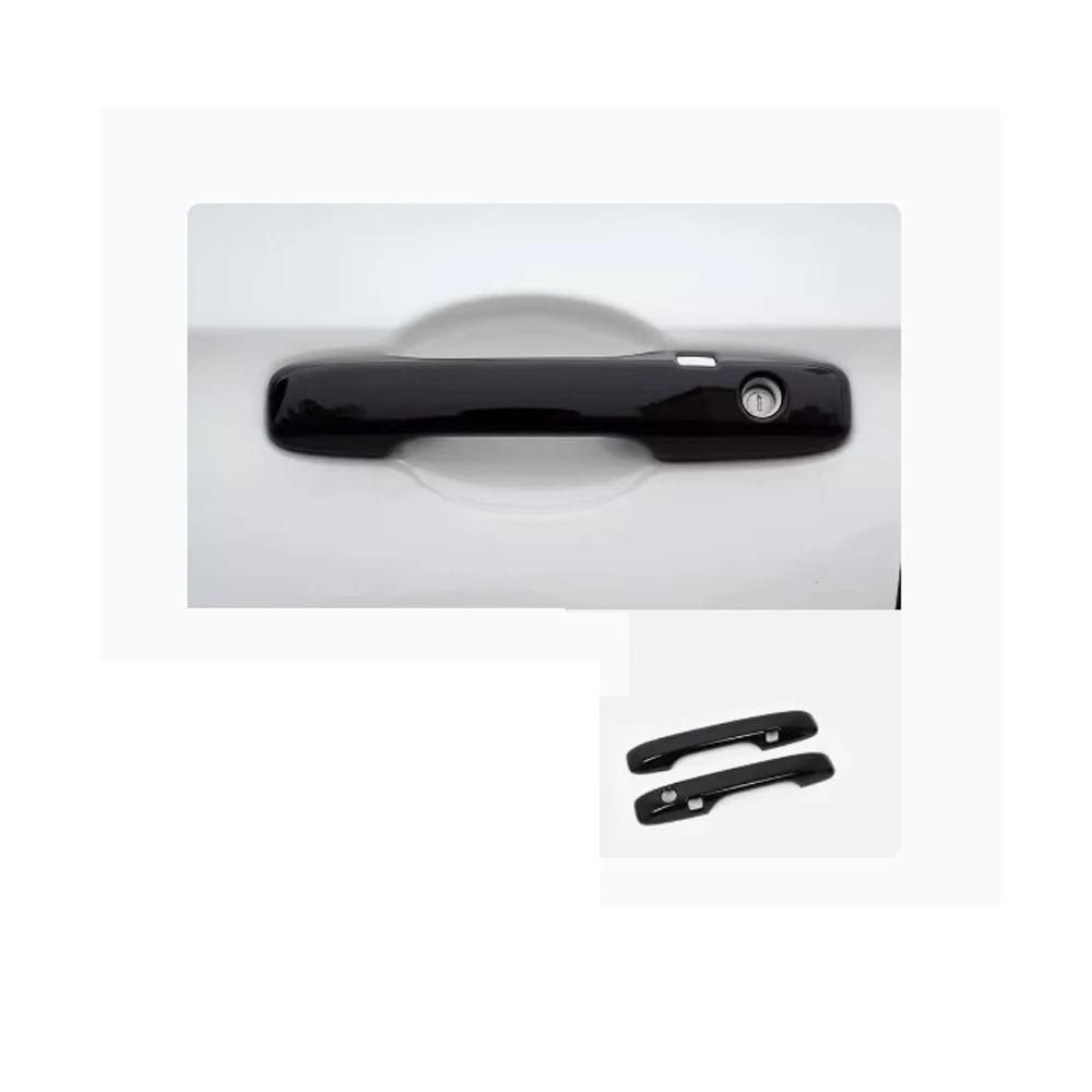 Car Door Handle Cover for Honda HR-V HRV RV Vezel 2022~2025 2023 2024 Chrome Carbon Fiber Back Sticker Trim Scratch Accessories