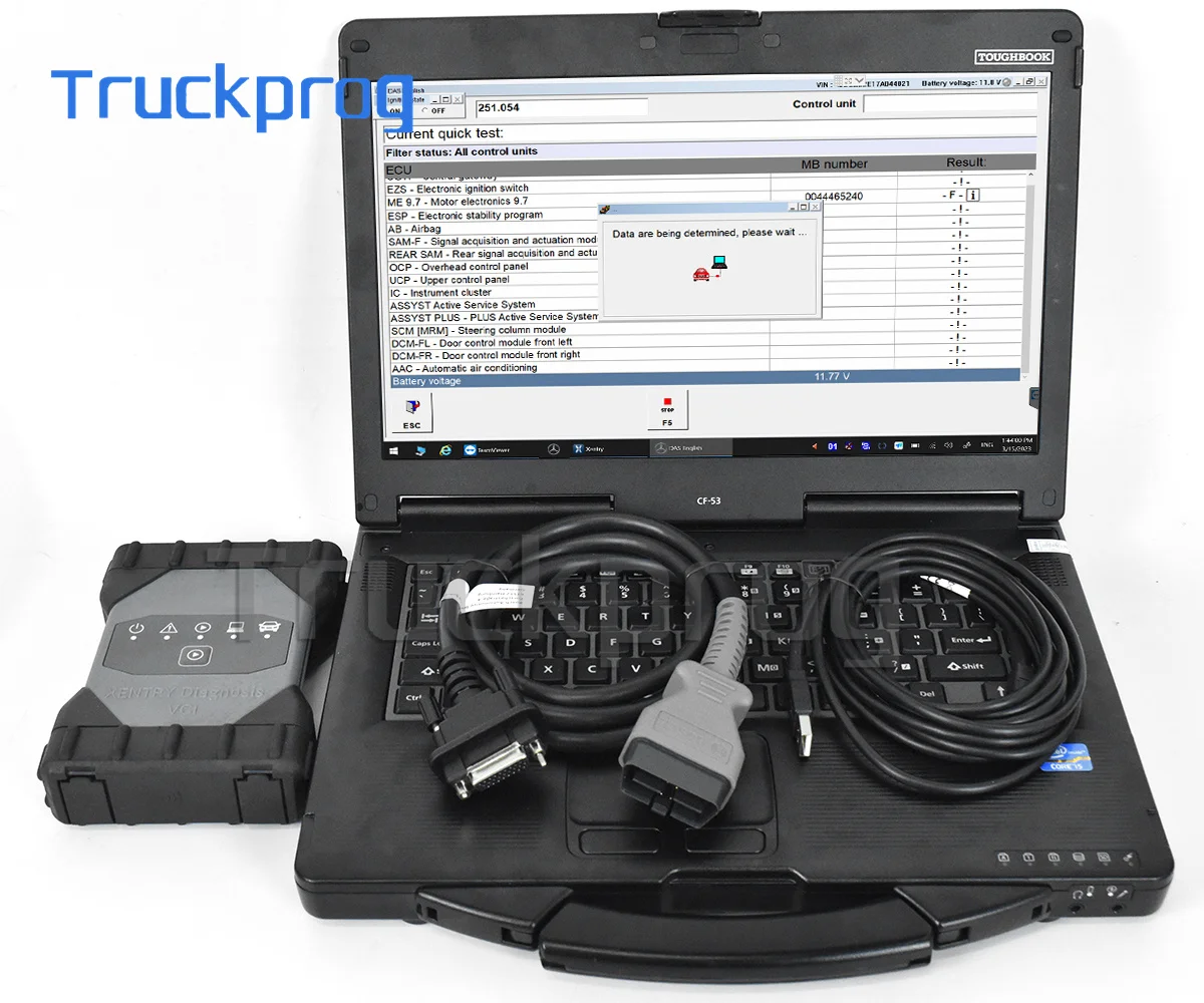 CF54 Laptop Truck car auto For BENZ STAR VCI C6 Sd Connect support Xentry CAN VIC mb star c6 xentry diagnostic wifi doip