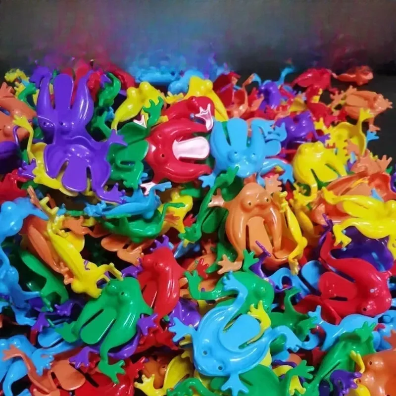 Jouets rebonds de grenouille sautante pour enfants, 20 pièces, jouets mixtes uniques anti-Stress, parfaits pour les meilleurs cadeaux et cadeaux de fête pour enfants