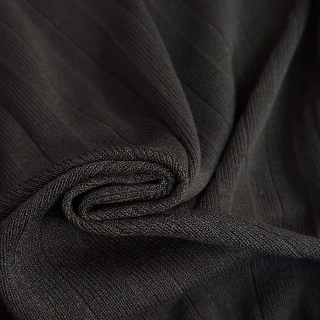 فستان منسوج بأزرار لؤلؤية وثلاثية الأبعاد من الكروشيه، فستان نسائي طويل بدون أكمام باللون الأسود #2