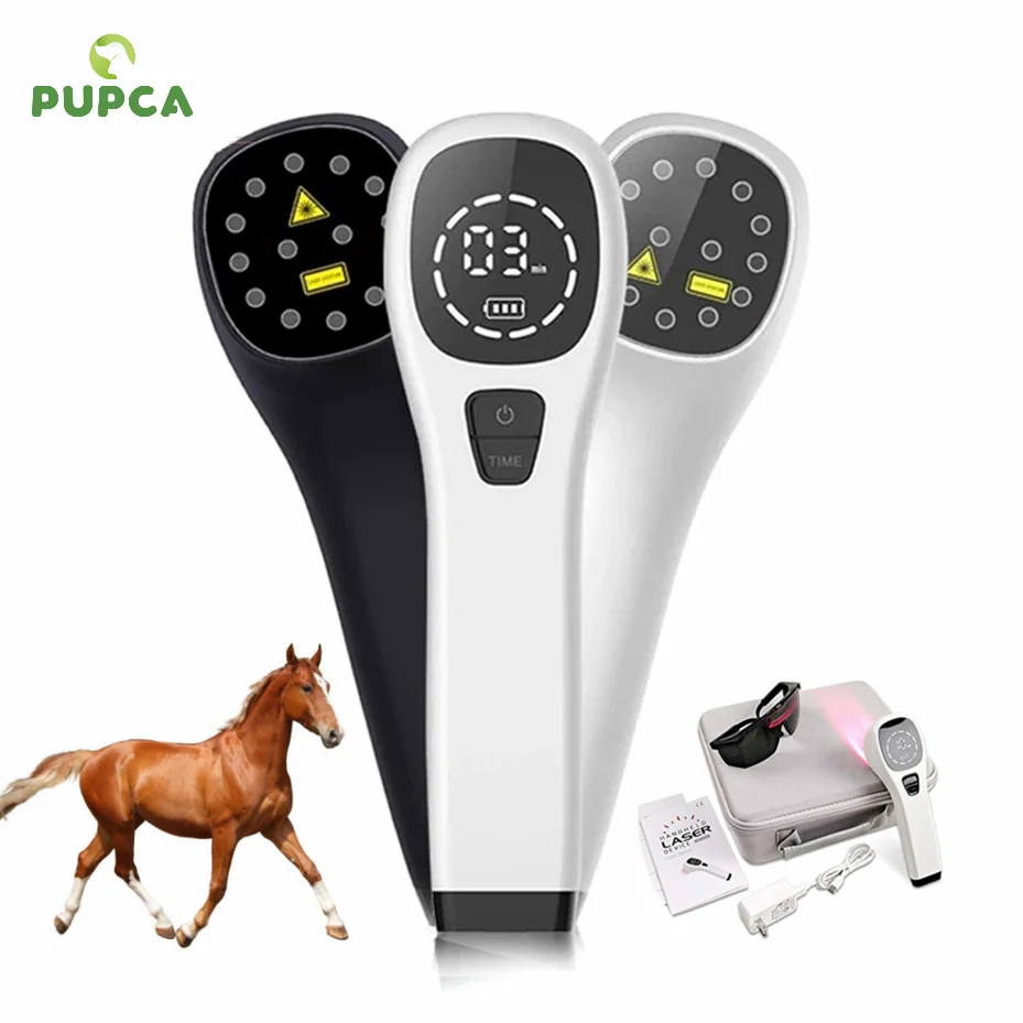 Red Light Therapy  for horses Handheld Cold Laser Therapy for Muscle&Joint Pain from Pet Arthritis Infrared Light Therapy forPet