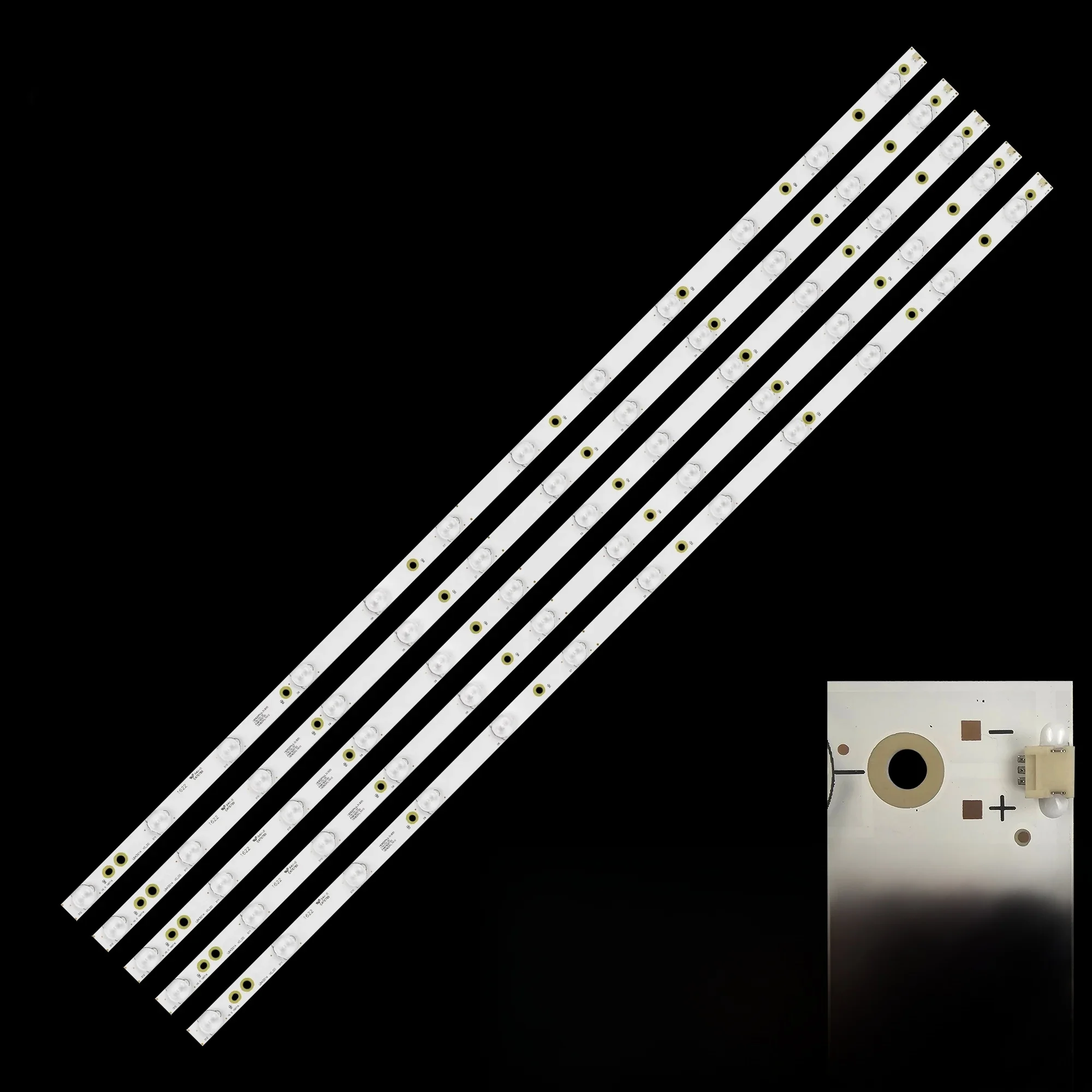 Bande de rétro-éclairage LED pour 43PUT6101 43PUS6101 43PFH4319/88 43PFT4439/12 43PUS6201 43PUH6101 43PUS6401 43PUS6551