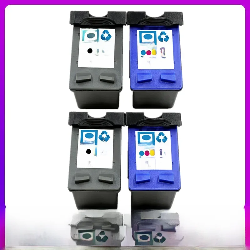 Cartouche d'encre de remplacement Compatible 21 22 XL, pour imprimante HP 21 22 21XL 22XL HP21 Deskjet F2180 F2280 F4180 F2200 F380 380