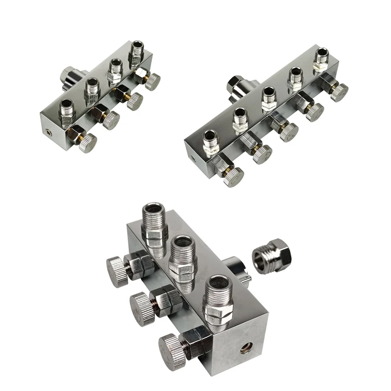 Airbrush air hose distributor 