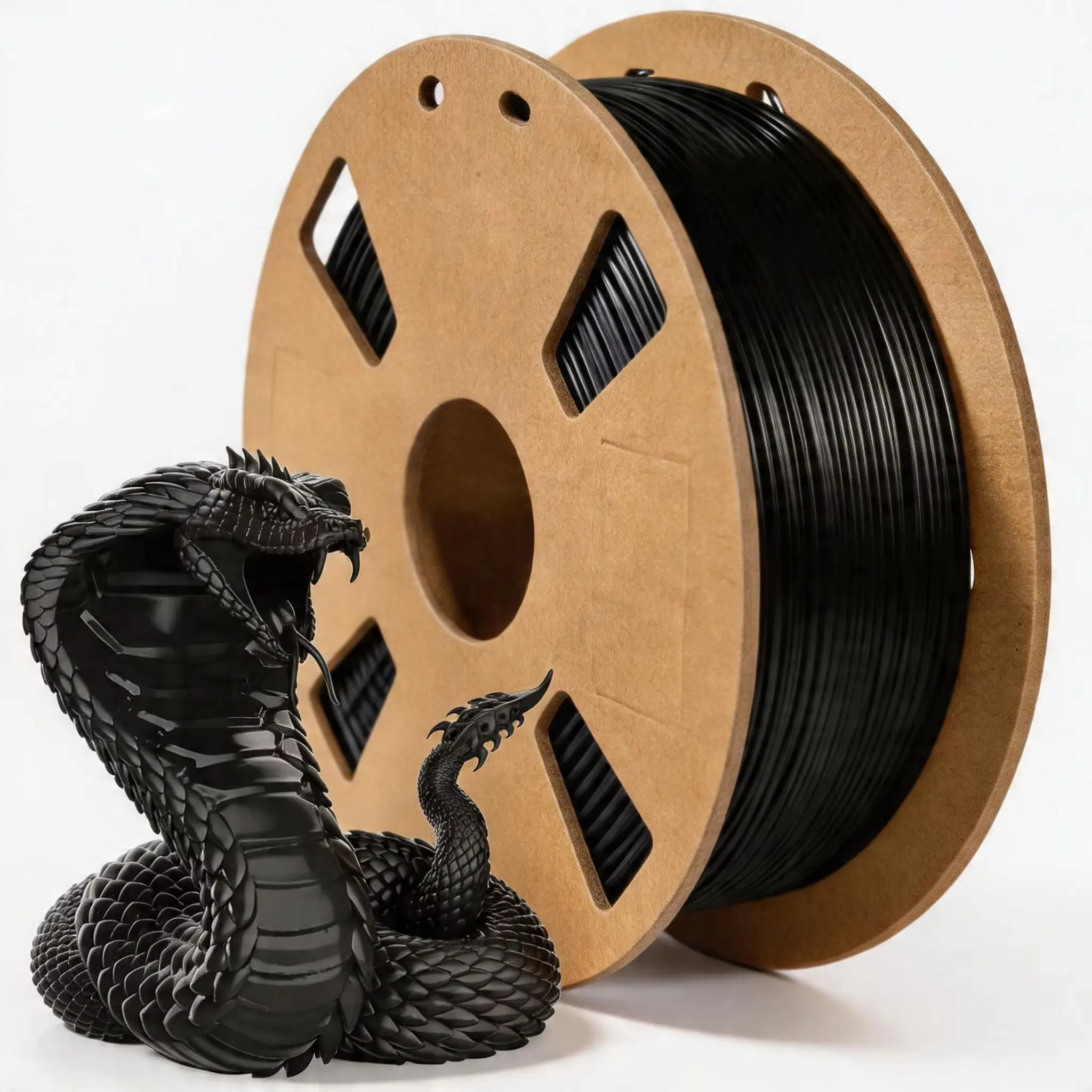 

PETG Black,white,transparent 3D Printer Filament 1.75mm, Neatly Wound Durable PETG 1kg Spool (2.2lbs), Strong Toughness Filament