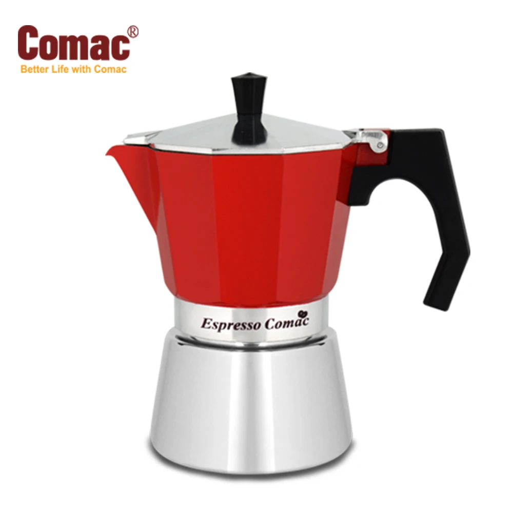 Comac Induction Moka Pot Espresso Coffee Maker 6cups (ED2)