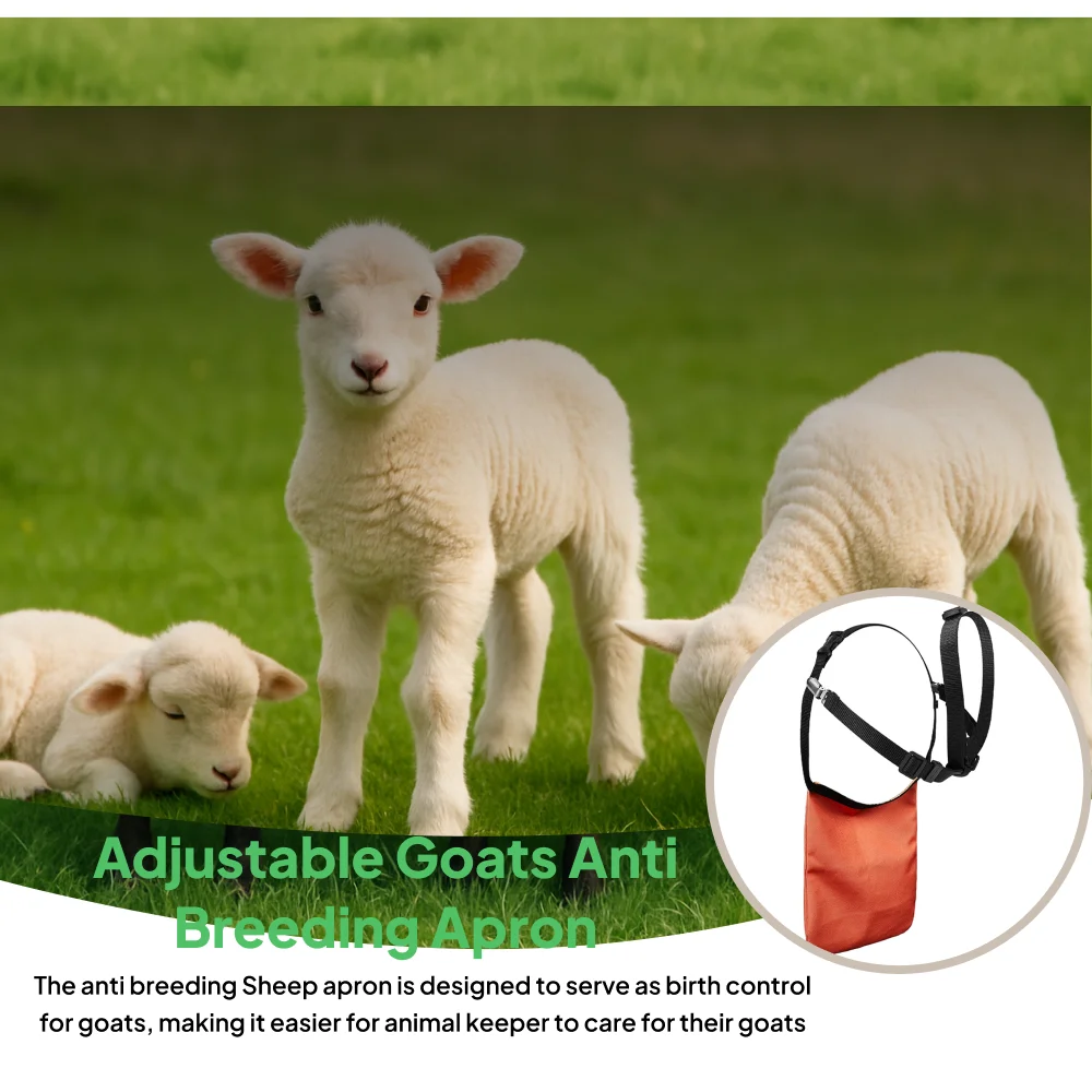 

Фартук против разведения коз, дышащая одежда для скота, практичная, простая в использовании, анти-потерянная юбка, контроль разведения, юбка для коз