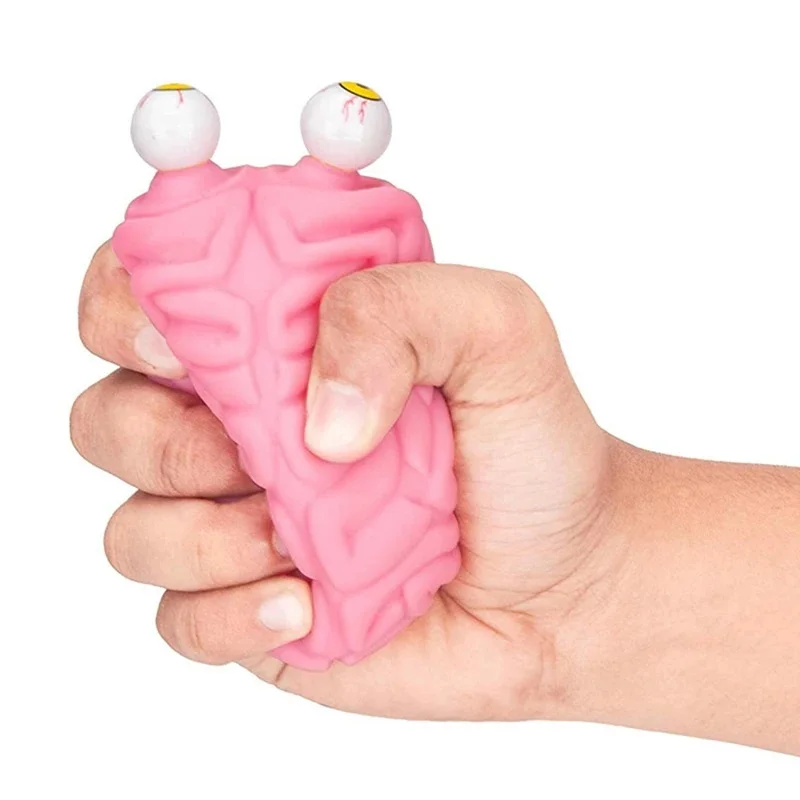 Jouet Anti-Stress pour Enfant et Adulte, Cerveau, Squishy, Eye Popping, Squeeze, Fidget, Cool Stuff, TDAH, Mm, Soulagement de l'Anlande