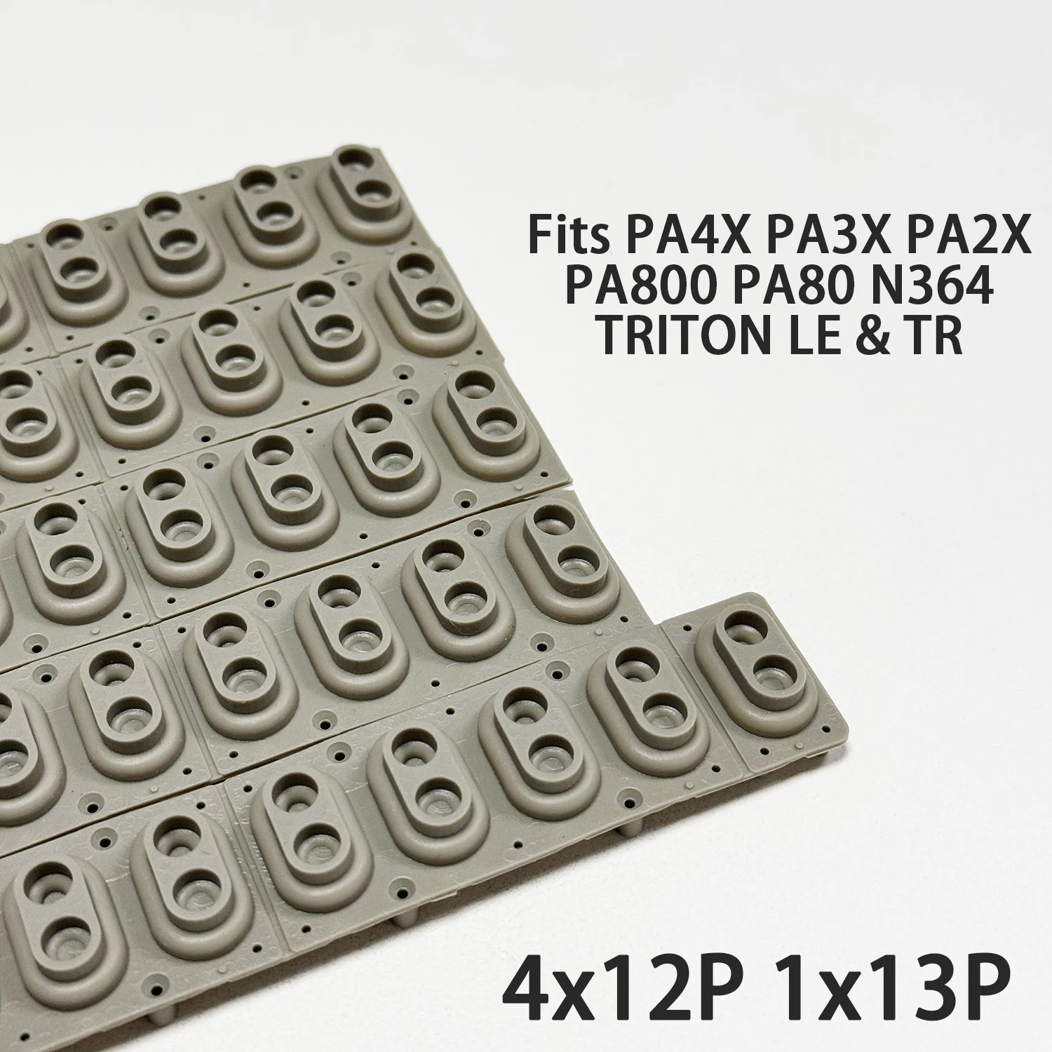 Fits Korg PA4X PA3X PA2X PA800 PA80 N364 TRITON LE & TR Rubber Key Contact Set for Korg 61 Note Keyboard Conductive Strip