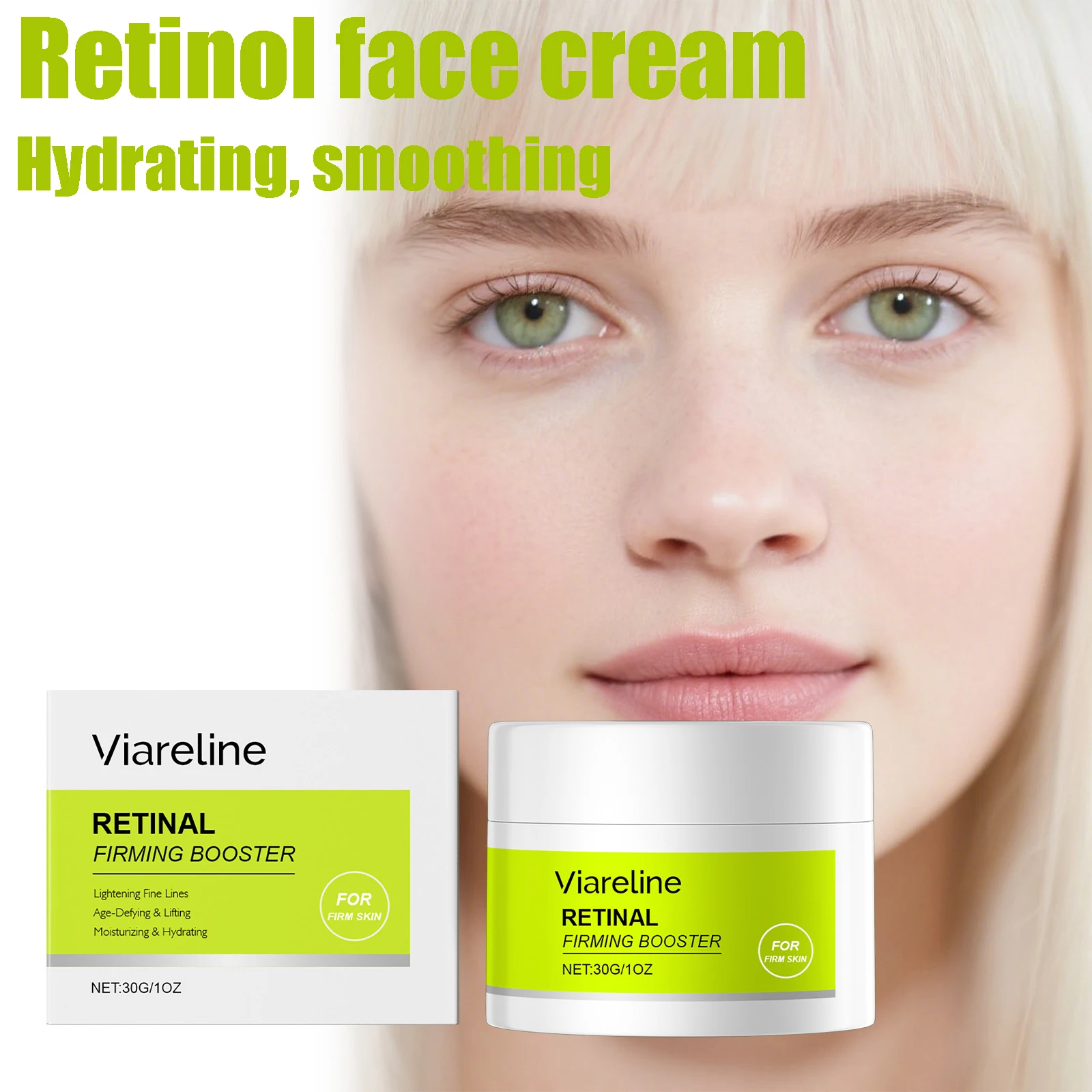 

Крем для лица с ретинолом 30 г: глубокое увлажнение, смягчение кожи, повышение сияния, устранение тусклости, восстановление цвета лица, успокаивающий лосьон для лица