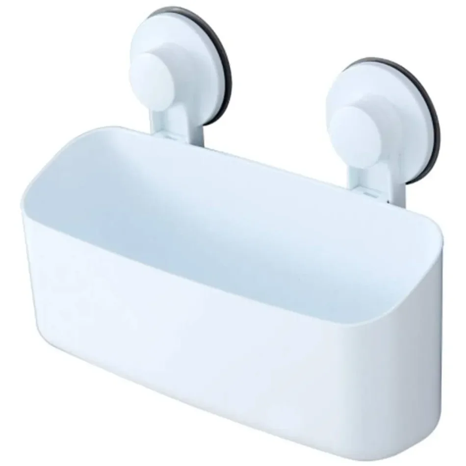 Cesta de ducha com ventosa para pared de baño y cocina 25x10x18 cm, estante de ducha para jabones em