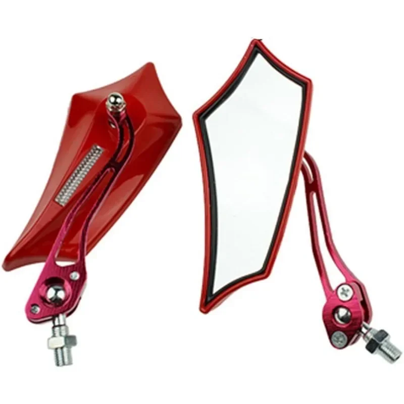 AliExpress NONE Universal Motorcycle Motorbike Bike 8mm 10mm Rear View Side Scooter ATV Bicycle Rearview Mirrors with 10mm Adaptor Scooter