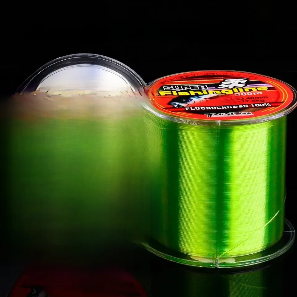 Ligne de pêche en Nylon Super solide, Monofilament Transparent, ligne principale 500m 0.18mm 0.2mm 0.23mm, matériel de pêche en eau douce