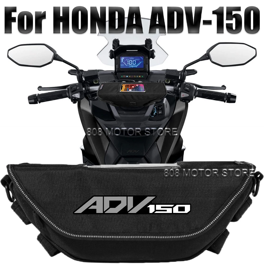 

For Honda ADV150 adv150 adv 150 Motorcycle accessories tools bag Waterproof And Dustproof Convenient travel handlebar bag