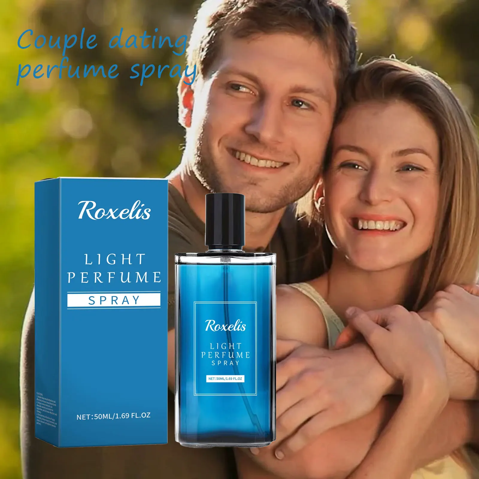 

50ml Mint Cologne Perfume Spray for Charming Gentleman Long Lasting Sexy Pheromone Fragrance Ideal for Flirting And Dating