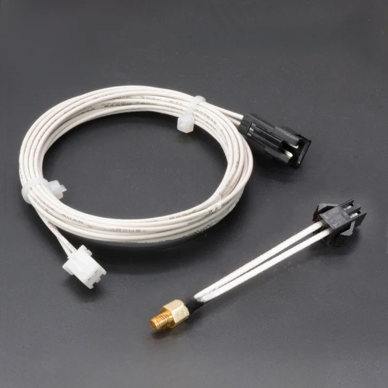 Wkręcane termistor M3 100K NTC 3950 do drukarki 3D Wytłaczarka Hotend V6 V5 MK8 CR10 M3 Gwint Heatblock — zdjęcie produktu 7