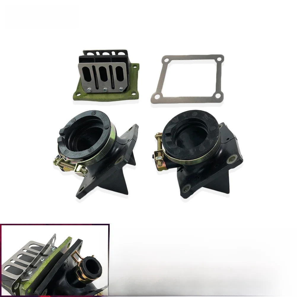 OTOM – ensemble de Valve à lames pour moto, collecteur d'admission pour Scooters, pour YAMAHA DT230 MT250 Dirt Pit Bike ATV, pièces tout-terrain