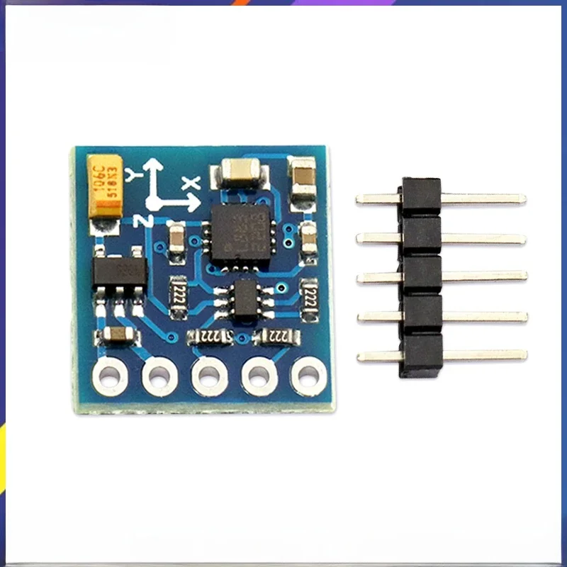 Moduł czujnika kompasu i magnetometru HMC5883 GY-271 3V-5V, trójosiowy, z importowanymi chipami HMC5883L — zdjęcie 2
