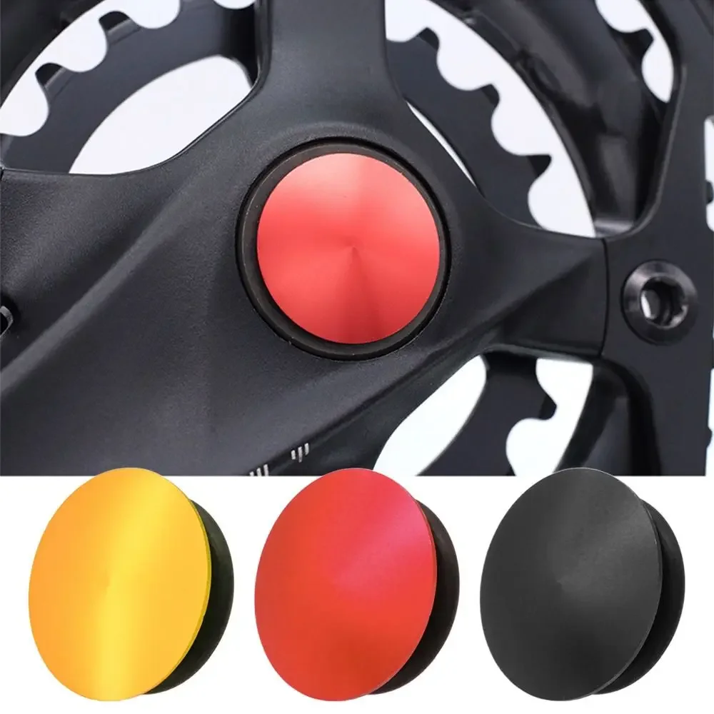 AliExpress 1pcs Durable Dust-Proof Aluminum Alloy MTB Foldable Bike One Hollow Disc Cover Crank Cap Bicycle