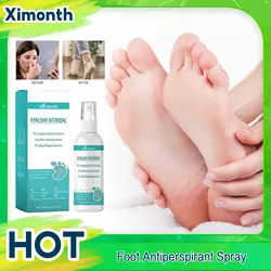 Foot Antiperspirant Spray Eliminate Bad Smell Anti Sweat Itchy Cracking Drying Repair Prevent Infection Foot Exfoliation Spray
