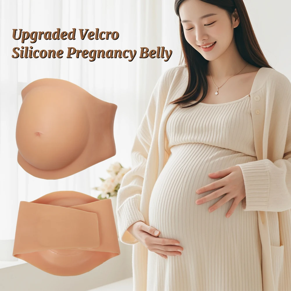 

silicone pregnant belly Simulation Pregnant Fake Skin Silicone Artificial Belly For Cross Dressing Actor Model Women Props coser