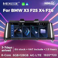 Android 14 Wireless Carplay Car Radio For BMW X3 F25 X4 F26 NBT System Multimedia Video Player GPS Navigation DSP Touch Screen