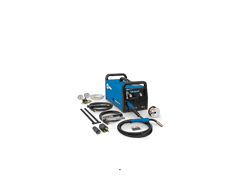 Miller 907693 Multimatic 215 Multiprocess Welder - Versatile Multi-Process MIG, Flux-Cored & TIG Welder Machine