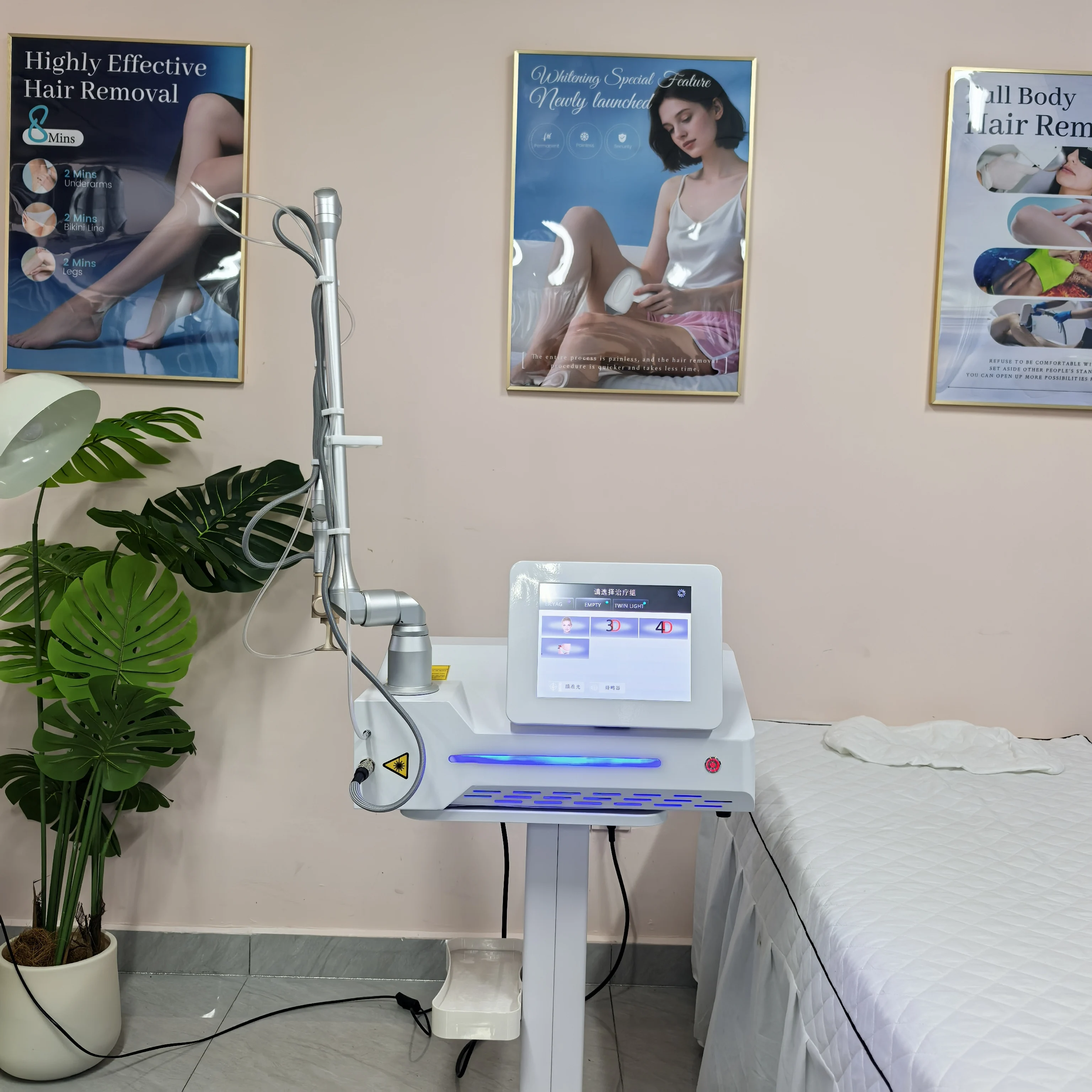 Nouveau Laser Co2 peau carbone professionnel fractionné peau ferme CO2 Laser Machine peau carbone Peel Laser fractionné professionnel