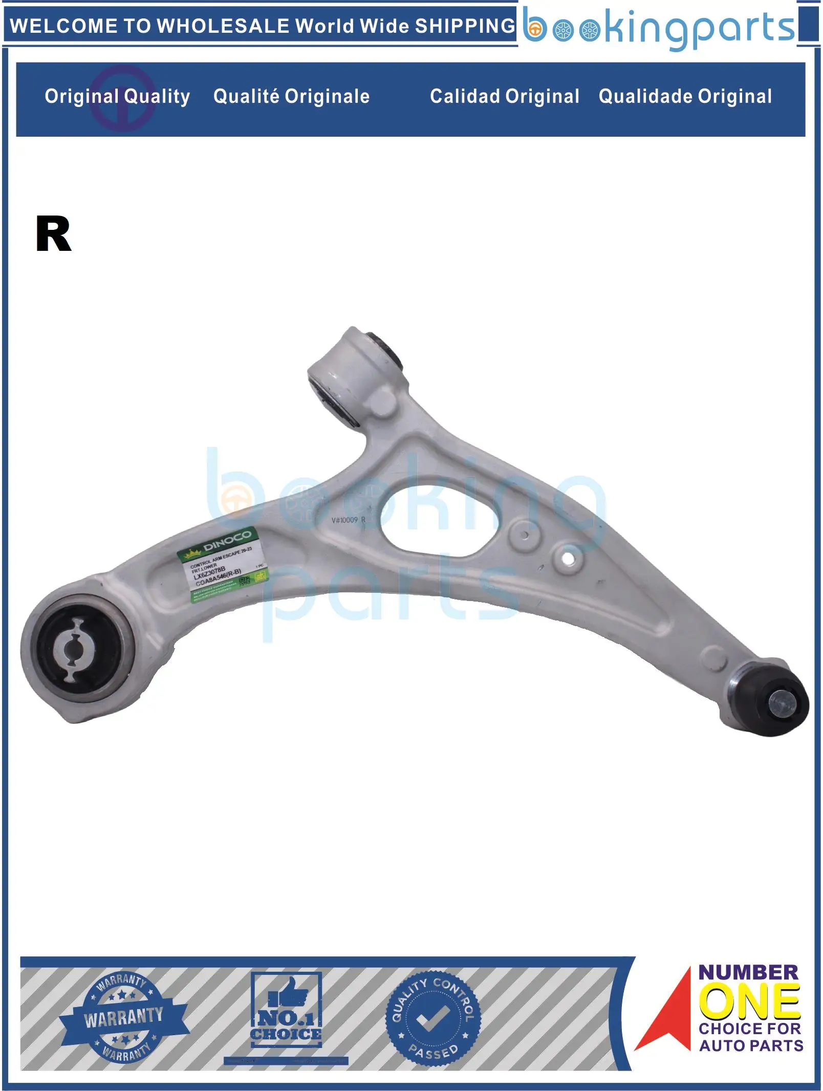 

COA8A546(R-B),LX6Z3078B,MCF2507 Control Arm For FORD ESCAPE 20-23