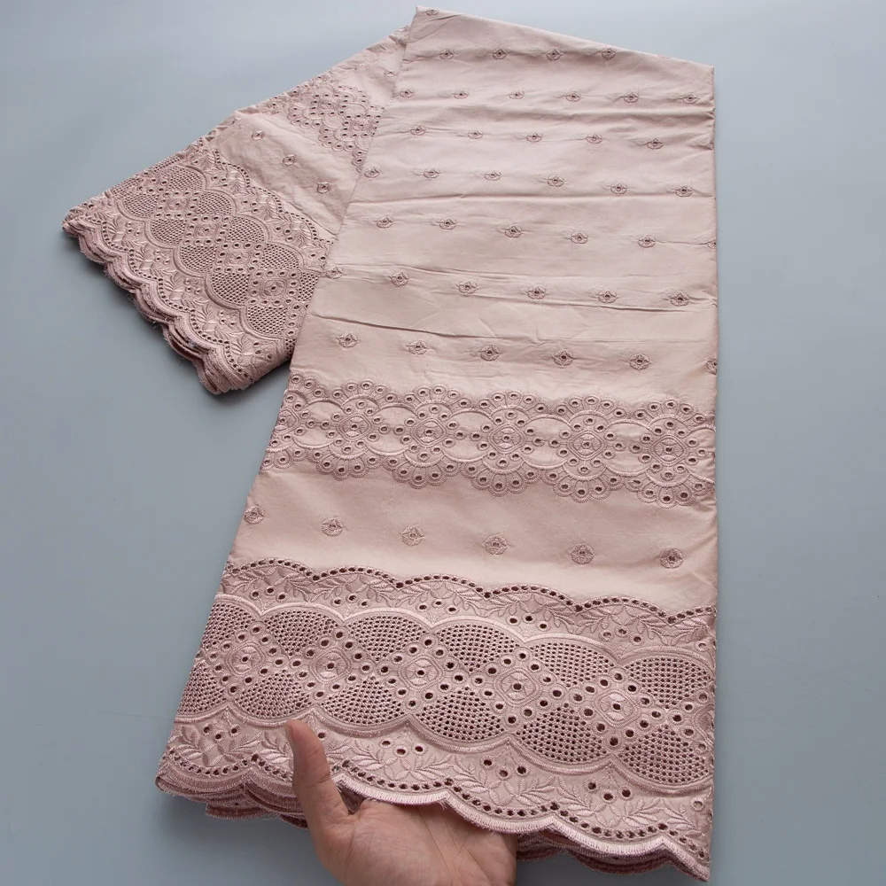 Tela de encaje de algodón africano, encaje suizo de voile, en oferta en Suiza, tela de encaje nigeriano para vestido de fiesta de noche para hombre, 5 yardas 4968