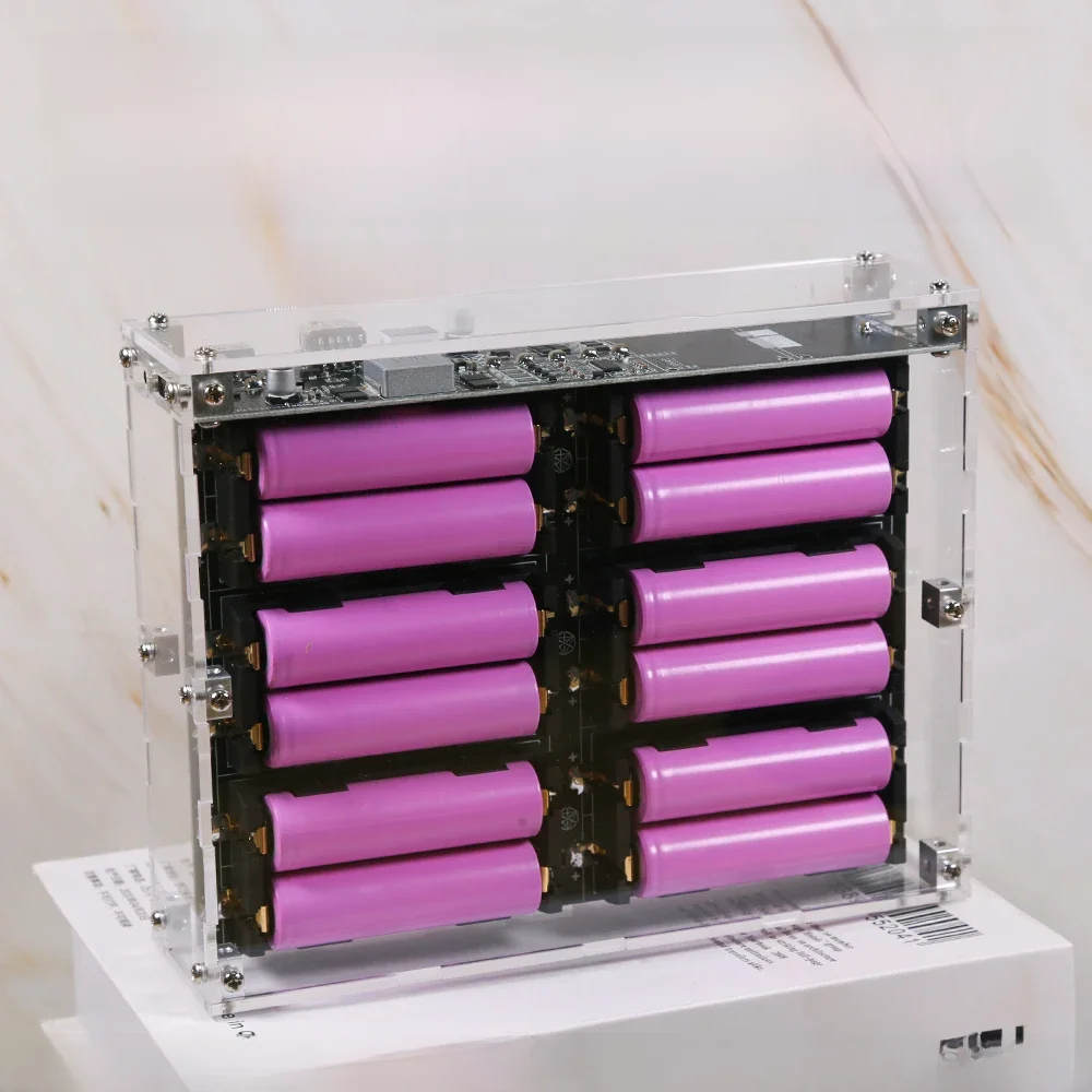 24 Zellen 21700 Acryl DIY IP5389 Verbessert Keine Batterie Kein Schweißen 100 W 120 W 120 W