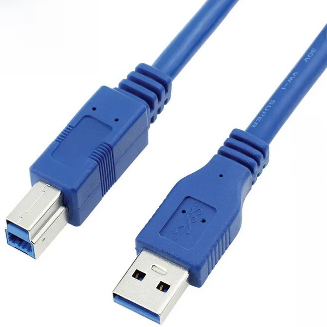 USB 3.0 A męski jestem do USB 3.0 B typ męski BM USB3.0 kabel 0.3m 0.6m 1m 1.5m 1.8m 3m 5m 1ft 2ft 3ft 5ft 6ft 10ft 30cm 1 3 5 metrów — zdjęcie 2