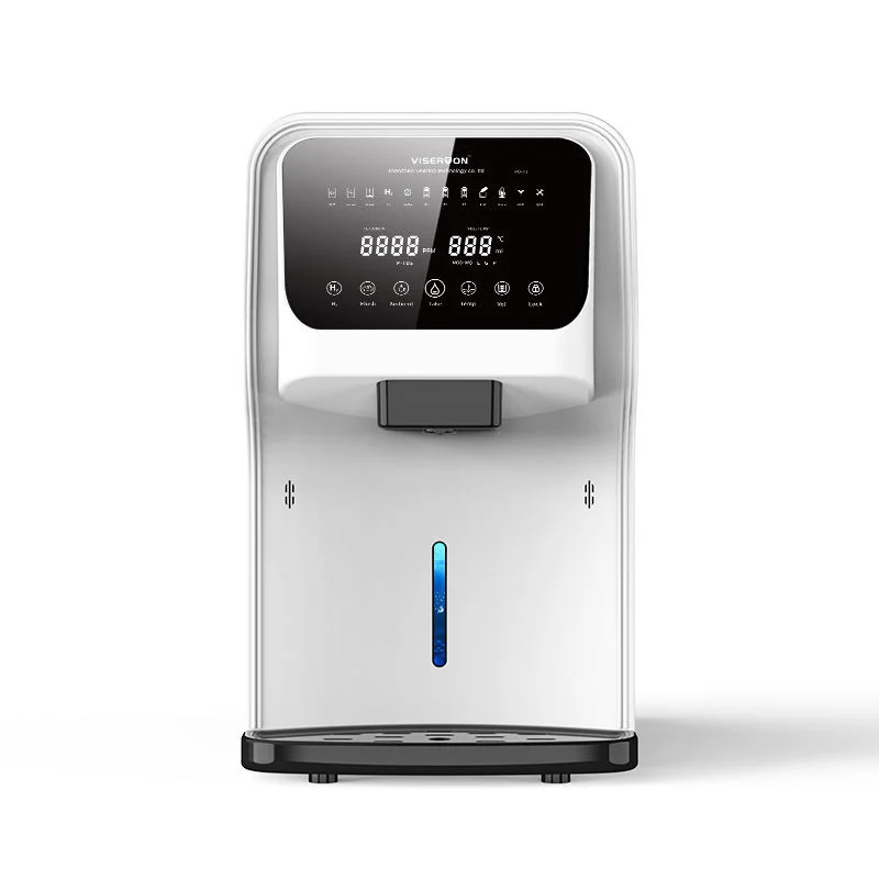 Titanium Plates PEM Hydrogen Water Generator Reverse Osmosis Hydrogen Water Countertop RO Molecular Purifier Dispenser Maker