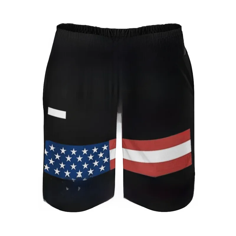2024 neu in Donald Trump Beach Shorts für Männer American President Trump Surfbrett Shorts Badehose