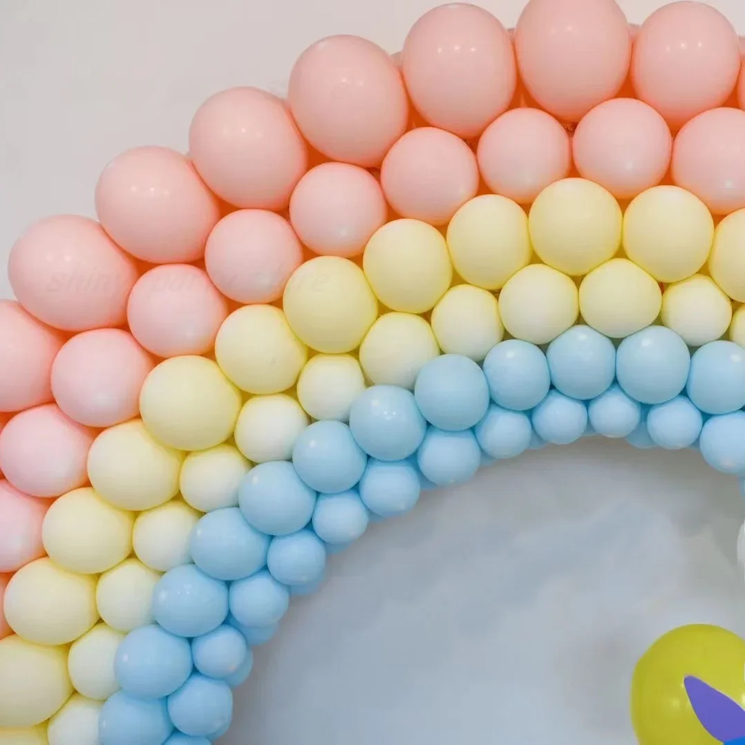 Ballons Macarone à Double Couche, Décoration de Salle de Mariage, Décor de ixPréChristophe et d'Anniversaire, Ballons Correcteurs, 5-36 Pouces