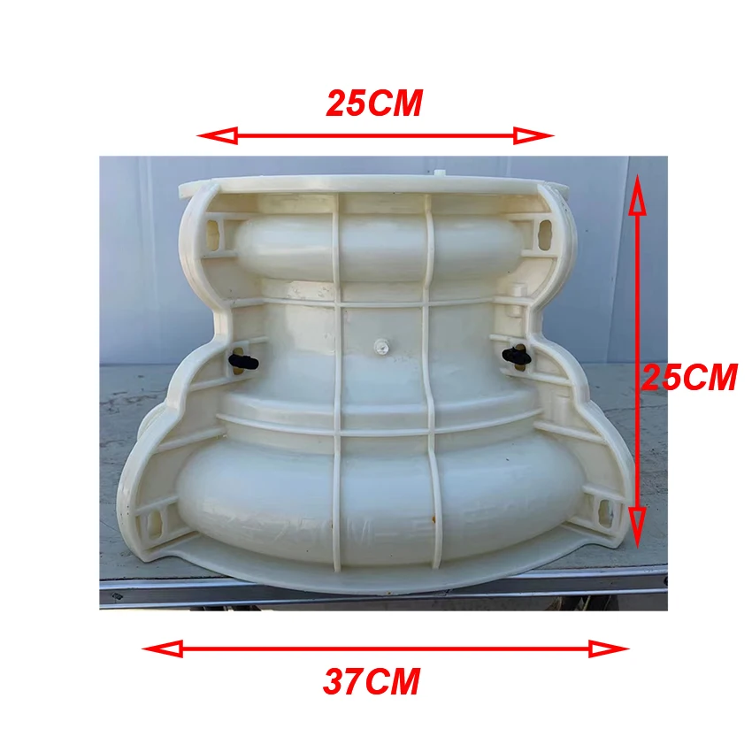 25cm/9.84in Round Column Wedding Ceremony Party Decoration Reusable Mould Pedestal Flower Seat Gypsum Concrete Mold