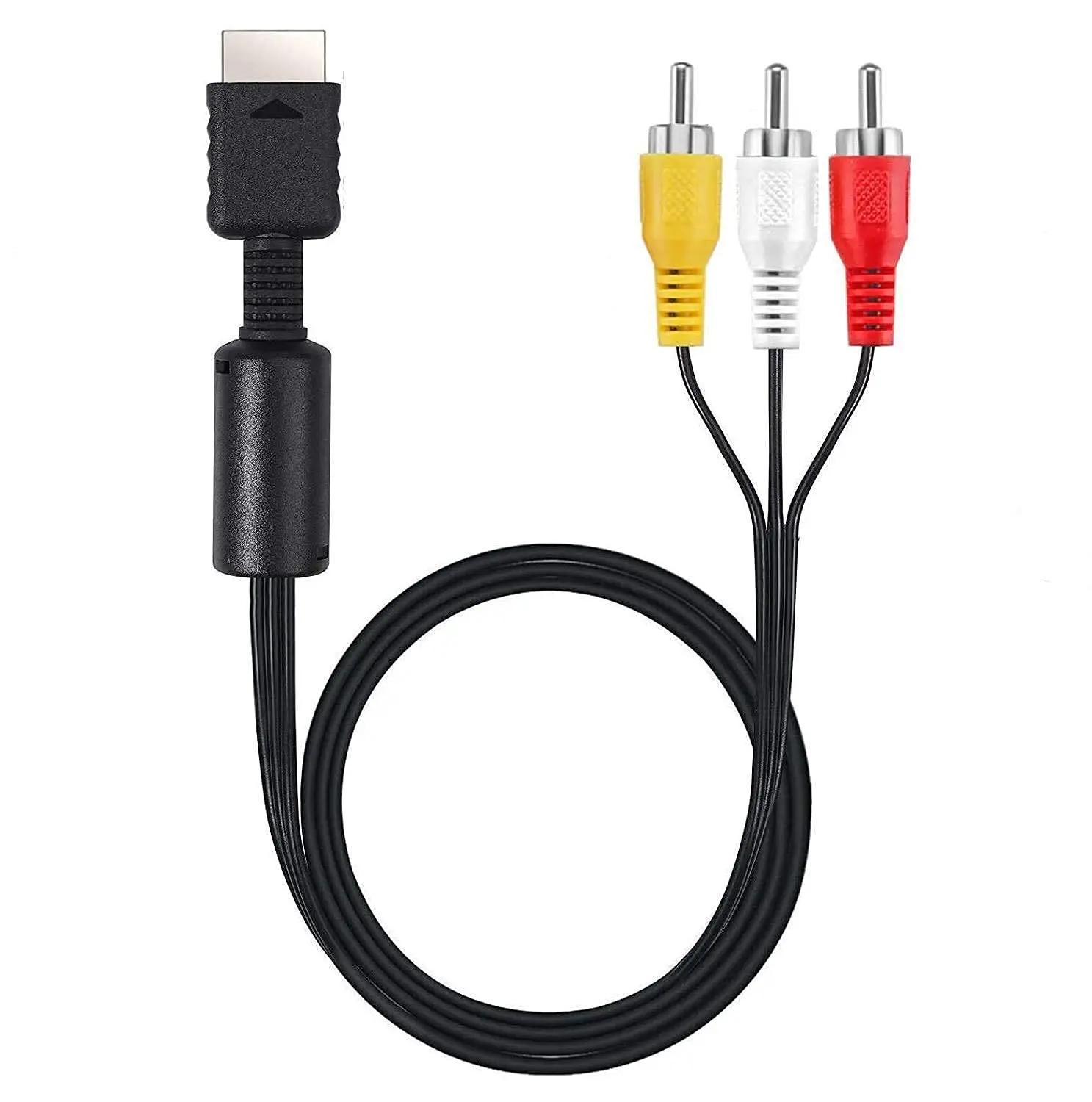 1,8 m Suncala Audio Video Cable RCA AV TV for Playstation PS2 PS3 Is NOT HDMI