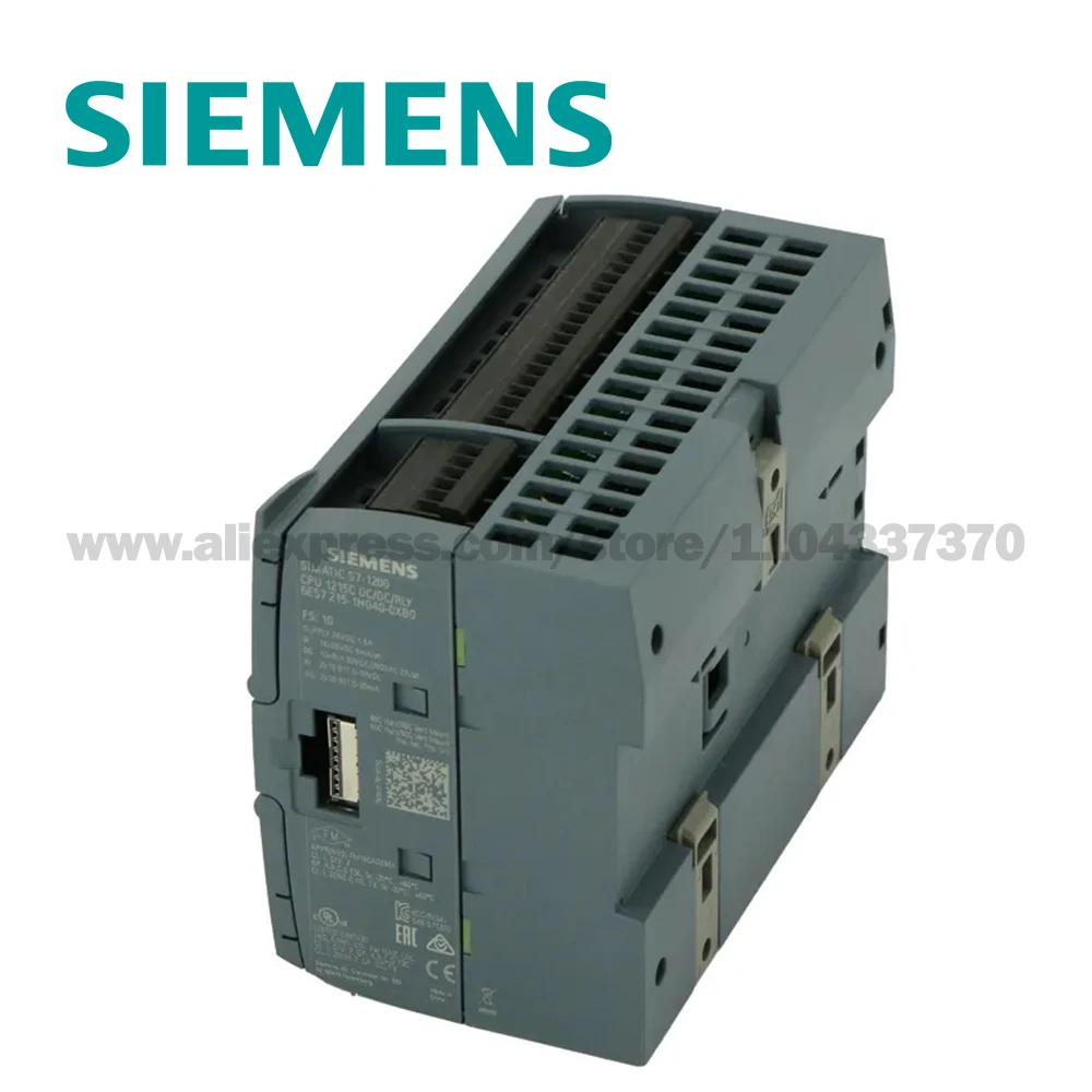 SIEMENS SIMATIC S7-1200, CPU 1215C, compact CPU 6ES7215-1AG40-0XB0 6ES72151AG400XB0 1BG40 1HG40