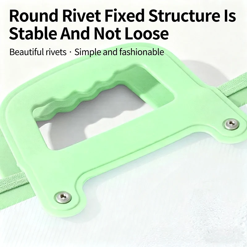HUAJIE A3 문서 가방 PP 파일 폴더 대용량 투명 브로셔 보관 가방 손잡이 포함 사무실 학교 용품