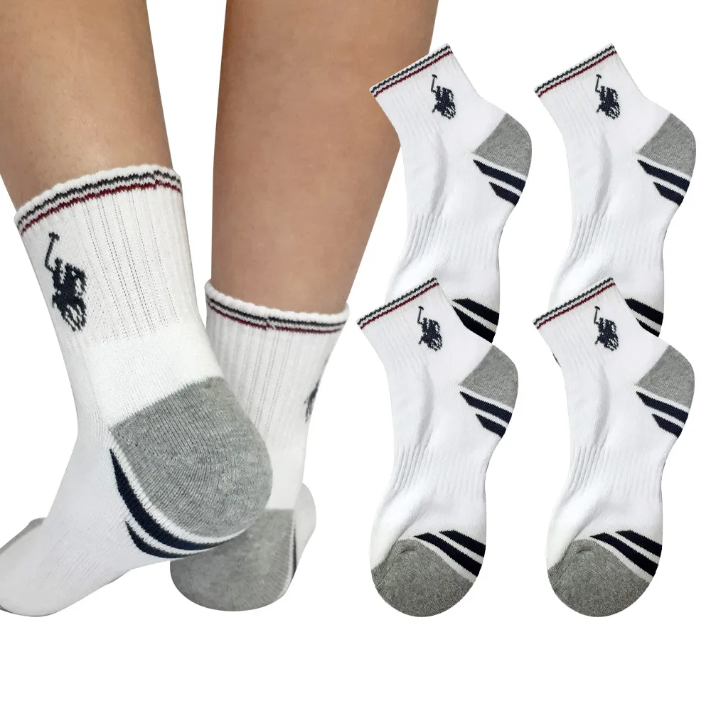 Beverly Hills Polo Club Women's File Low-Cut Logo Socks, 5-Pair Set