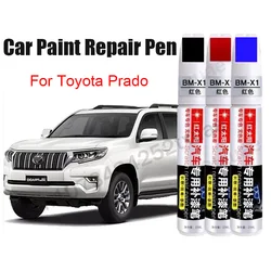 Car Paint Scratch Repair Pen for Toyota Prado GX GXL VX 2023 2022 Touch-Up Pen Paint Care Accessories Black White Red Green Gray