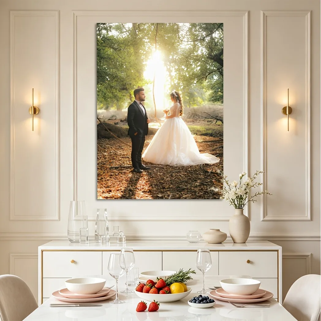 Custom canvas wall art, custom home murals, with sophisticated colors and quality that exceeds expectations