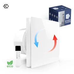 KCvents Exhaust Fan Ventilation Fan With Reversible Remote Control For  Bathroom Room Kitchen Wall Mount Home ECO Friendly 4/6in