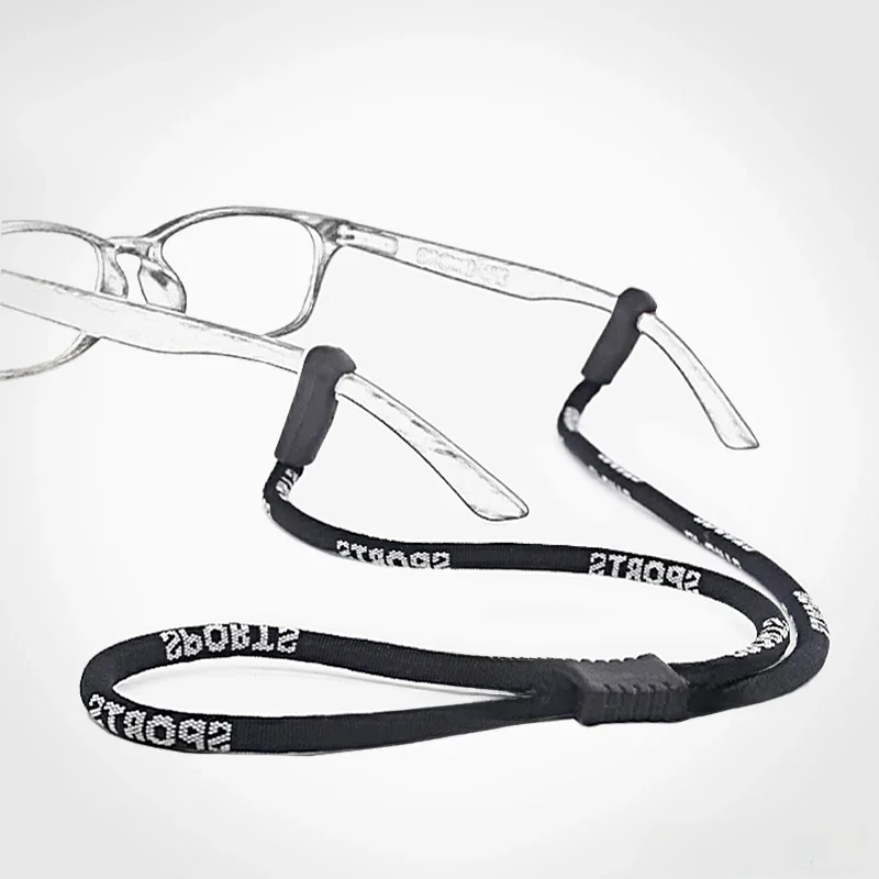 Okulary sportowe Lina do czytania Łańcuszek do okularów Uchwyt na szyję Pasek do okularów przeciwsłonecznych Okulary Nylonowy silikonowy łańcuszek do okularów — zdjęcie 2