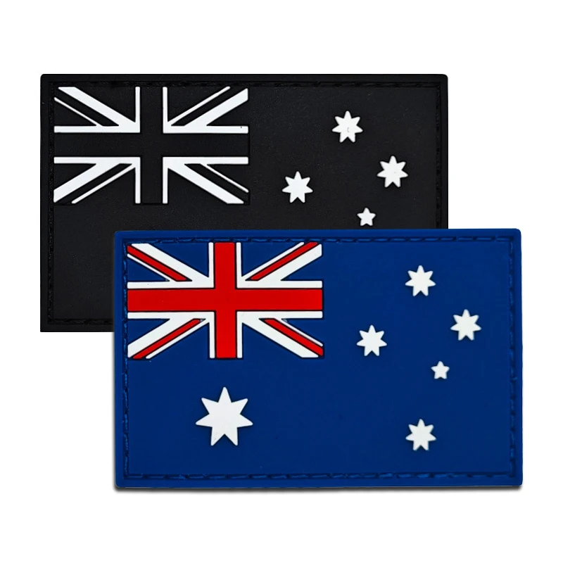 The Commonwealth of Australia Flag PVC Armband Rubber Patch Clothing Personality Accessories