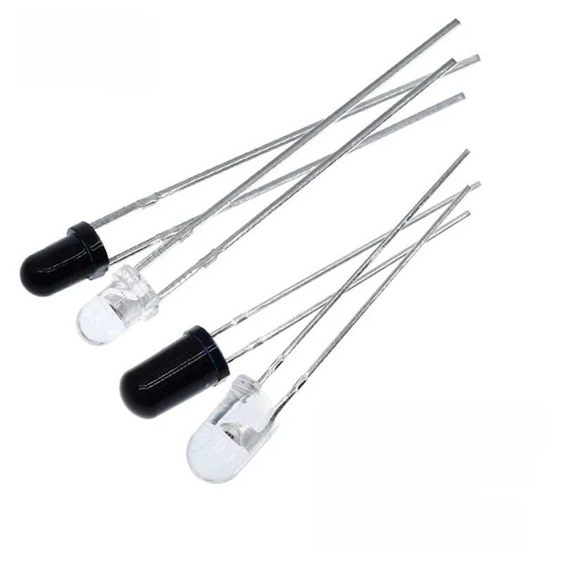 Diodes émetteur et récepteur infrarouge, 5mm, 3mm, 940nm, 10/50/100 paires, 30l'autorisation